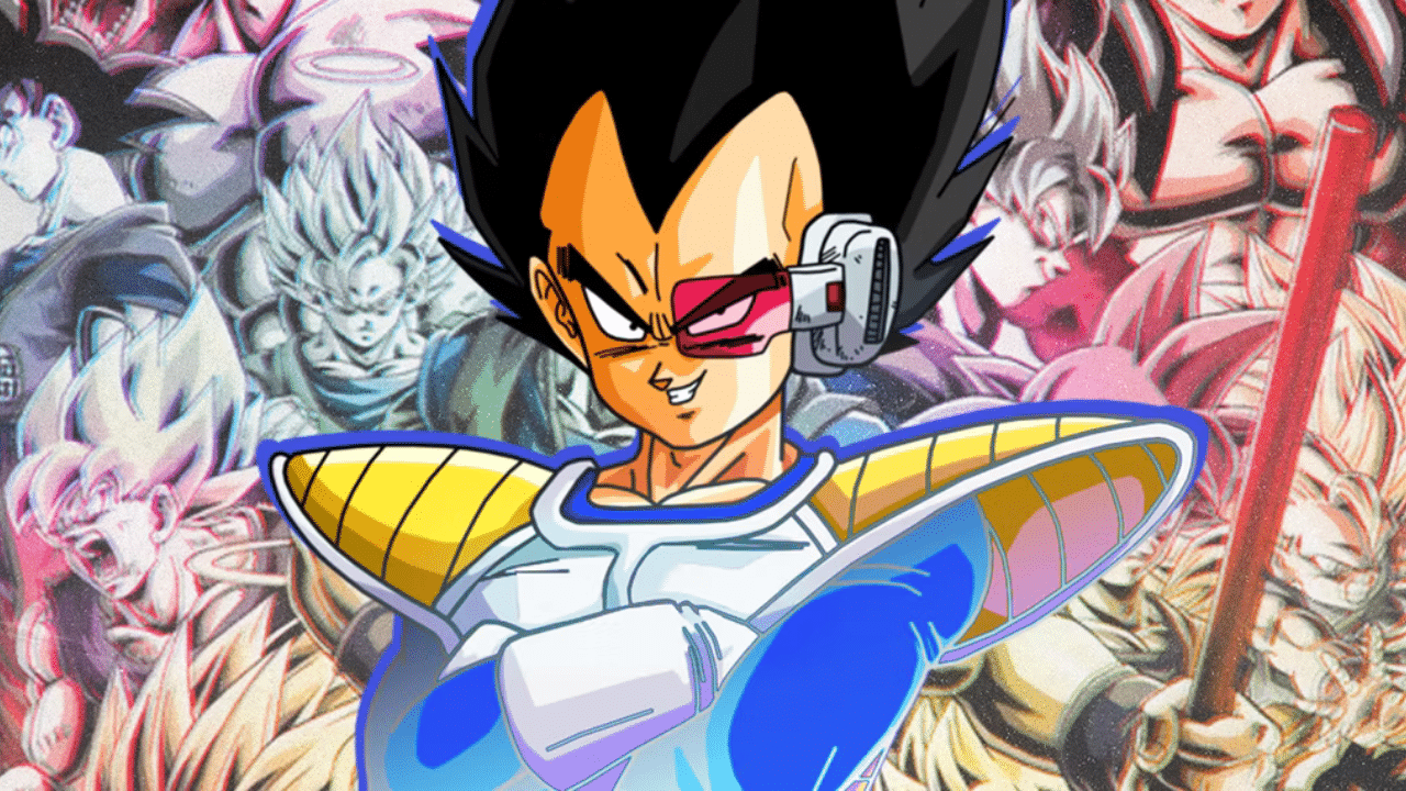 Vegeta with forms