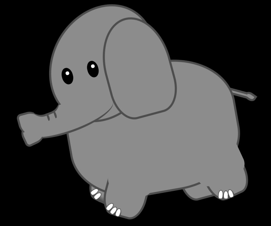 CSS Elephant Image